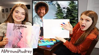 Finger Painting With Bob Ross I AllAroundAudrey