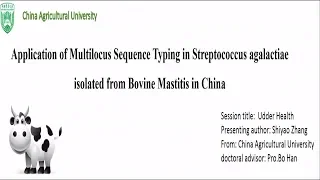 Application of Multilocus Sequence Typing in Streptococcus agalactiae isolated from Bovine Mastitis