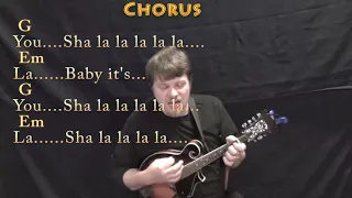 Baby It's You (The Beatles) Mandolin Cover Lesson in G with Chords/Lyrics