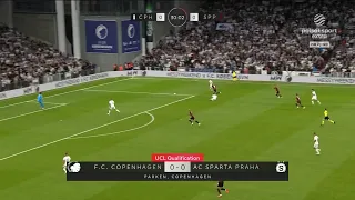 FC Kobenhavn 0-0 AC Sparta Praha Full Match HD | UEFA Champions League 2023-2024 3rd Round 1st Leg