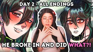 Crushing On The Yandere Was A Mistake... | DAY 2 - The Kid At The Back | Yandere visual novel game