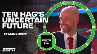 Erik ten Hag WANTS to stay at Man United, but will he? 😳 'Depends on a REPLACEMENT' - Gab | ESPN FC