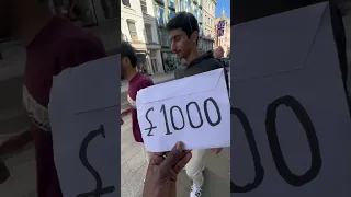 £1000 for being human   #viral #experiment  #socialexperiment #entertainment #fu #fyp  #foryoupage