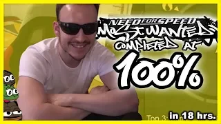 NFS Most Wanted True 100% in 18 hrs [Challenge Series, Career and Rap Sheet 100%]