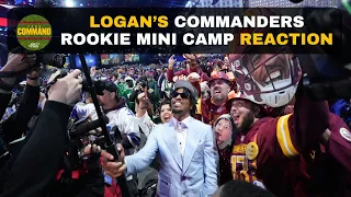 Logan’s Commanders Rookie Mini Camp Reaction | Take Command