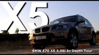 2007 BMW X5 E70 3.0Si SUV. Interior, exterior detailed in depth tour. Engine Start up Exhaust 2008