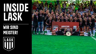 Wir sind Meister! | LASK-Frauen steigen in die Bundesliga auf