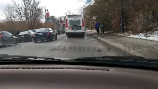 Driving in Montreal, Canada