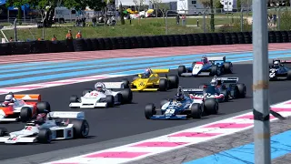 Grand Prix De France Historique F1 2024 - Paul Ricard - Master Racing Legends 1970s & 1980s