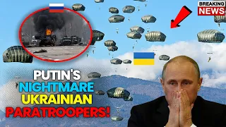 Putin's Nightmare Ukrainian Paratroopers Destroyed Vehicle Carrying Russian Soldiers!