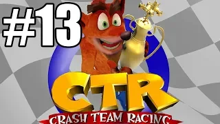 Прохождение Crash Team Racing (PS1) #13 - Citadel City - платины