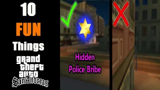 10 FUN Things You Didn't Know About in GTA San Andreas