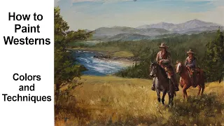 How to Paint Westerns-  Along the Coast Video 1