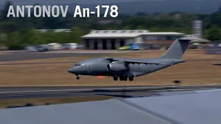 Antonov's An-178 Shows Off Its Maneuverability at Farnborough Airshow – AINtv Express