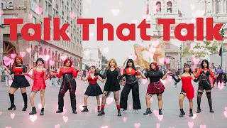 [KPOP IN PUBLIC | Valentine's Special] TWICE - '"Talk that Talk" Dance Cover from Mexico [4K]