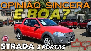 FIAT Strada 2020: PICAPE Cabine dupla 3 PORTAS! Espaço BOM? Carrega PESO? Consumo, PREÇO, PROBLEMAS