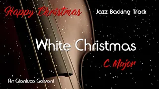 New Jazz Backing Track WHITE CHRISTMAS (C) Play Along Guitar Harmonic Accordion Piano Singer mp3