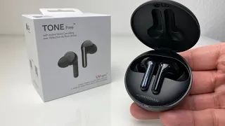 (NEW 2020) LG TONE Free FN7 Earbuds -  ANC - Wireless Charging - Impressive Earbuds!