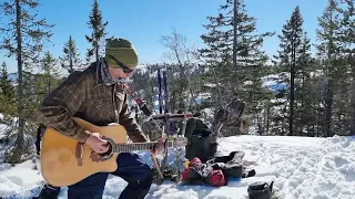 PEACE TRAIL,  Neil Young cover,  Grågalten,  Holtefjell,  march 20th 2022