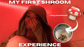 my first REAL shroom experience documented… * very emotional *