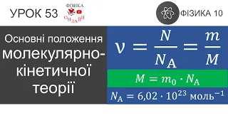 Фізика 10. Урок-презентація «Основні положення молекулярно-кінетичної теорії»