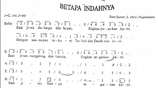 BETAPA INDAHNYA | L. Putut Pudyantoro | Lagu Komuni