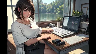 Lofi Desk Dreams 💖 Chill Vibes / Enjoy a relaxing atmosphere 🌿[Work or study / Relaxation]