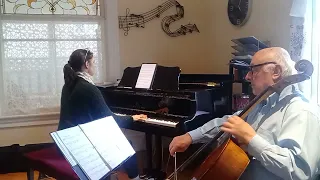 I'll Be Seeing You, piano/cello duo