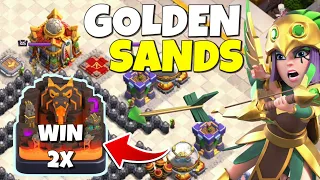 How to Complete The Golden Sand & 3 Starry Nights Challenge - Clash Of Clans #supercellpartner