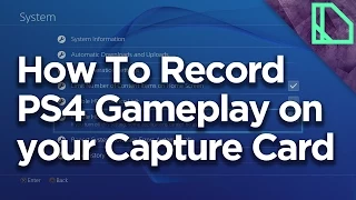 How to Record Playstation 4 (PS4) with Capture Card