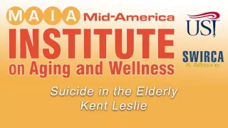 Suicide in the Elderly Kent Leslie