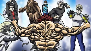 YUJIRO VS S CLASS FULL FIGHT | OPM | Baki grappler