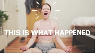 I DID A 30 DAY YOGA CHALLENGE | What Happens When It's Over? | Yoga With Adriene Review