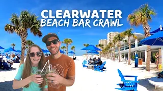 Beach Bar Crawl | CLEARWATER BEACH FLORIDA | Best Florida Beaches