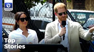 Harry & Meghan’s Activities In Lagos, Rivers Political Crisis +More | Top Stories