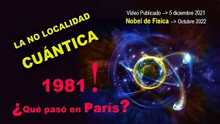 No Localidad Cuántica - ¿Que pasó en 1981?