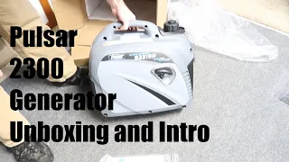 Pulsar 2300 Generator Unboxing and Intro