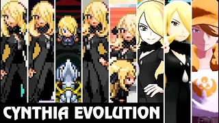 Pokémon Game : Evolution of Champion Cynthia Battles (2006 - 2022)