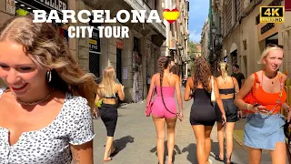 Barcelona Downtown 🇪🇸 4K Walking Tour | What You Need To See In Barcelona