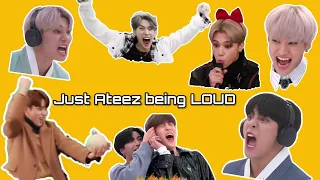 Ateez are LOUD