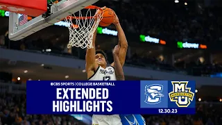 No. 22 Creighton vs. No. 10 Marquette: College Basketball Extended Highlights I CBS Sports