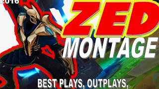 ZED MONTAGE - Best Zed Plays Outplays 1v5 | @LeagueOfLegends