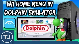 Install Wii Home Menu & Channels On Dolphin Emulator! (PC Windows 10)