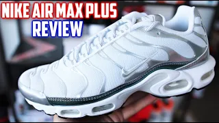 Underrated Nike Air Max Sneakers! Air Max Plus White/Iridescent REVIEW!