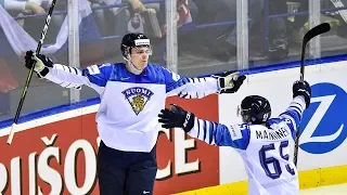 Kaapo Kakko nets hat trick in Team Finland’s 4-2 win against Team Slovakia - IIHF World Championship