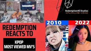 Top 10 Most Viewed KPOP Girl Groups of Each Year - (2010 to 2022) (Redemption Reacts)