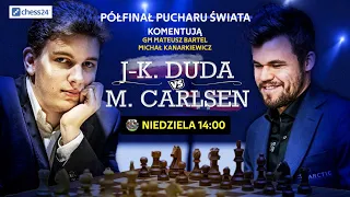 Puchar Świata w Szachach | Półfinał: Magnus Carlsen vs. Jan-Krzysztof Duda!