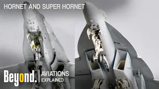 The difference between F/A-18 Hornet and Super Hornet