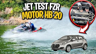 JET com motor de CARRO ( Hyundai HB20)! - JET TEST