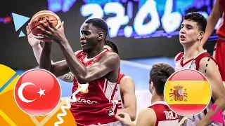 Turkey v Spain - Semi-Final - Full Game - FIBA U16 European Championship 2018
